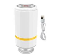 Fegtrtyoa Mini Vacuum Sealer Portable USB Electric Air Pump Sealer Plastic Bag Handheld Vacuum Sealer Home Packaging Machine