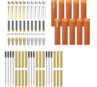 Fegtrtyoa Pen Kits for Woodturning with Bonus 10 Pen Covers Pen Making Tools Slimline Pen Turning Supplies Twist Pen Kit