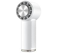 Fegtrtyoa Portable Handheld Fan Mini Air Conditioner Fan,Ice Cooling Mode with Speed Wind,2000mAh USB Rechargeable White,B