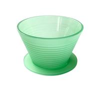 Fegtrtyoa Pour over Coffee Dripper Filter Cups Hand Pouring Slow Brewing Coffee Pour over for Cafe Travel Home Coffee Accessories Green