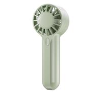 Fegtrtyoa Powerful Wind Mini Portable Fan USB Rechargeable Fan Handheld and Desktop Outdoor Cooling Device Green