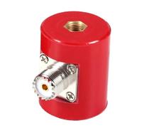 Fegtrtyoa QRP for USDX QRP Radio Compatible 5.6m Shortwave Telescopic Antenna Base, M10 Thread& SO239 Adapter, HF Antenna Set-12