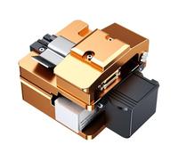 Fegtrtyoa S09 Fiber Optic Cleaver Light Optical Fiber Cold Connection Cutter with Dust Bin FTTH Fusion Splicer Cutter