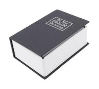 Fegtrtyoa Safe for Money and Jewelry That Imitates the Look of A Book and is Perfect for Home and Office (Mini Black)