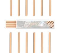 Fegtrtyoa Silver Brazing Rods with Raised Segments Design(15%), 40 Pcs 10", Flux Coated for Copper and Plumbing