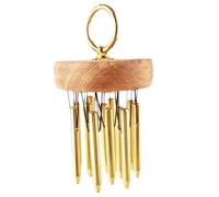 Fegtrtyoa Sound Healing Tools Handheld Wind Chime High Frequency Gold for Yoga and Meditation