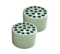 Fegtrtyoa Spiral Stem Holder, Reusable Floral Grid for Vase, Bloom Shaper for Flowers Easy to Use (L/Green)