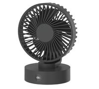 Fegtrtyoa Summer Portable Desktop Fan Compact USB Adjustable for Home Use Smart Digital Display Mini Electric Fan C