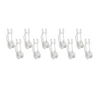 Fegtrtyoa Tomato Roller Hooks Roller Hooks Cucumber Omato Roller Hooks Galvanized PP Heat Space Saving Tomato Roller Hooks 15m Twine Vine Crop Trellis Roller Hooks for Cucumber 10pcs