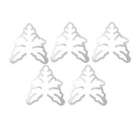 Fegtrtyoa Turtle Bamboo Clamp Set, Plant Stem Plastic Support, Flower-Shaped Green Plant Leaf Holder Turtle Shell Bamboo 5pcs B