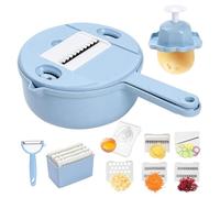 Fegtrtyoa Veggie Chopper with Container Vegetable Choppers Multifunction Food Chopper Slicer, Mul Vegetable Cutter