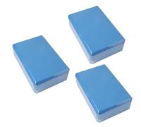 Fegtrtyoa Yoga Bricks, Exercise Bricks, Yoga Supplies, Children'S Dance Bricks, High-Density Foam Bricks Blue
