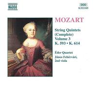 Fehervar - MOZART: String Quintets, K. 593 and K. 614