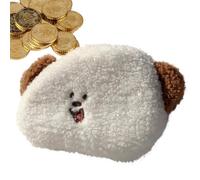 Fehip Money Exchange: same style cannot be hidden.Sangzhi Bear Fehip Money Exchange, Card Pocket, Key Storage Bag, Sweet Bear Money Change with Zipper | Small, Coffee Ears, Consulte la descripción