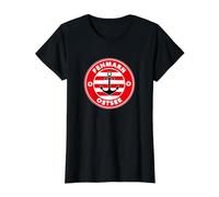Fehmarn Baltic Sea Island Holiday Beach Surfing Souvenir Value Graphic T-Shirt, Women, Black, L