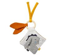 Fehn 00052183 Teddy And Cloth Book, Multicoloured