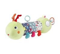 Fehn 055436 COLOR Friends Caterpillar Crawling Roll - Crawling Aid in Fun Caterpillar Design with Play Functions for Babies and Toddlers from Newborns Upwards - Size: 48 cm