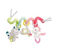 Fehn 057034 Aiko & Yuki Activity Spiral - Playtime Fun for Feeling and Gripping - for Babies and Toddlers from Newborns Upwards - Dimensions : 30 cm