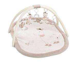 Fehn 058017 Peru 3-D Activity Mat - Playing Fun for Babies and toddlers to Feel and Grip, from Newborns Upwards - Dimensions : 80 X 105 cm