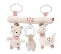 Fehn 058031 Peru Activity Trapeze - Hanging Toy for Babies and Toddlers from Newborns Onwards - Promotes the Sense of Touch and Fine Motor Skills - Dimensions : 22 cm