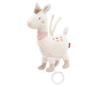 Fehn 058062 Llama Maya Music Box - Cuddly Music Box with Removable Play Mechanism - Melody "Schlaf Kindlein Schlaf" (Sleep, Little One, Sleep) - from Newborns Upwards - Size : 24 cm