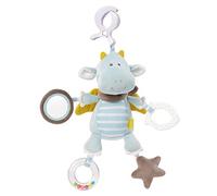 Fehn 065121 Activity Toy Dragon - Motor Skills Toys for Hanging Up with Mirrors and Rings for Biting, Grasping and Making Noises - For Babies and Toddlers from Newborns Upwards