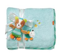 Fehn 071443 Fox Cuddly Blanket - Soft Cuddly Blanket for Snuggling for Babies and Toddlers from Newborns Upwards - Dimensions : 100 X 75 cm