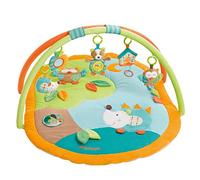 Fehn 071559 Sleeping forest 3-D Activity Mat / Play Arch with 5 Removable Toys for Babies to Play with and Have Fun, from Newborns Upwards - Dimensions : 80 X 105 cm