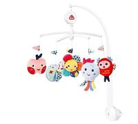 Fehn 55191 055191 Colour Friends - Wind-up Mobile with Beautiful Music Box Melody for Babies from 0-5 Months, Multicoloured, 1 Count (Pack of 1)