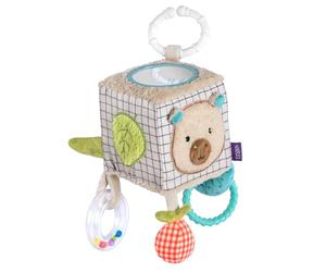 Fehn Activity Cube Capybara Clara - Baby Motor Skill Development Toy