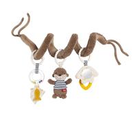 Fehn Activity-Spiral Otter - Stoff-Spiral mit Lernfunktionen zum Greifen, Fühlen, Spielen - fördert Greifen, Tastsinn & Motorik - für zuhause & unterwegs, für Babys AB Geburt