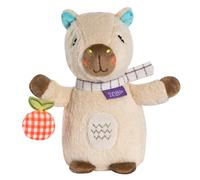 Fehn Bean Bag Capybara Clara - Playmate, Protector and Cuddle Friend - Soft Toy - Fall Asleep Aid to Grab, Feel and Cuddle - Soft Toy for Babies and Toddlers from 0