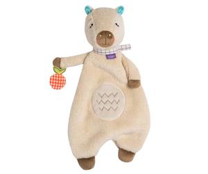 Fehn Capybara Clara Soft Toy for Babies, Playmate, Sleeping, Grabbing, Feeling, Cuddling and Loving, Soft Toy and Soft Toy from 0 Months