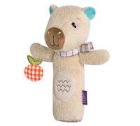 Fehn Capybara Grip Toy - Grasping Toy with Rattle - Baby Gripping Toy for Cuddling and Amaze - A Faithful Companion for Babies and Toddlers from 0+ Months