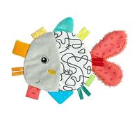 Fehn Crinkle Fish - Activity Raschel Toy for Feeling, Gripping, Listening, Playing & Making Sounds - Toy Promotes Babies' Senses & Motor Skills - Toy for Babies and Children from 0+ Months
