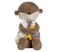 Fehn Extra Large Plush Otter Playmate, Protection and Cuddle: Large Plush to Grab, Feel and Cuddle, Sleeping Aid for Babies and Toddlers from 0 Months