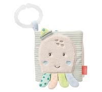 Fehn Fabric Book with Rattle and Hanger 11 x 11 cm Sea Children Octopus 054415