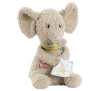 Fehn Hello Little One Elephant Plush Toy Playmate Protector Soft Toy Baby Sleeping Aid Soft Toy Baby Gift Cute Accessory for Birth or Christening