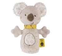 Fehn Koala Mini Rattle Toy for Playing, Hearing, Playing with Soft Fabric Soft Animal, Motor Skills as Faithful Companion for Babies and Babies from 0+ Months