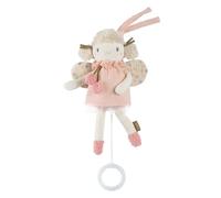 Fehn Mini Fairy Musical Box - Cuddly Toy & Sleep Aid for Babies | Wind-up music box with gentle melody Swan Lake - soothes toddlers in any situation, from 0 months