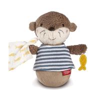 Fehn Mini Stand-Up Otter, Fun Motor Skill Game for Grabbing, Touching, Feeling and Tapping, Stand-Up Otter for Babies and Toddlers from 0+ Months