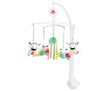 Fehn Musik-Mobile DoBabyDoo - Musikmobile mit Spieluhr Melodie Mozarts Wiegenlied und Figuren - Einschlafhilfe zur Beruhigung & Beschäftigung - Mit Babybett-Befestigung für Babys von 0-5 Monaten