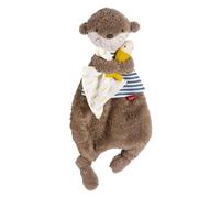 Fehn Otter Comforter - Playmate, Sleep Aid & Stuffed Toy Comforter with Otter Head for Gripping, Feeling, Cuddling and Loving for Babies and Toddlers from 0+ Months