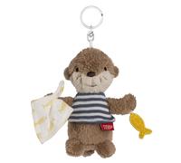 Fehn Otter Keyring - Cute Companion and Lucky Charm: Soft Fabric Baby Keyring - A Cute Accessory for Keychain or Bag - Ideal as a Small Gift