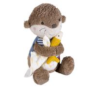 Fehn Otter Night Light - Snooze Light & Sleep Aid: Cuddly Toy with Glow-in-the-Dark Embroidery & Night Light Module, for Babies & Toddlers from 0+ Months