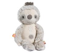 Fehn Sloth Sleep Aid - Sleep Aid with Sound Module: Cuddly Toy with Removable Electronic Sound Module with Cry Sensor, for Babies and Toddlers from 0+ Months