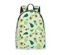 FeHuew 16 inch backpack Funny Cartoon Avocado Laptop Backpack Full Print School Bookbag Shoulder Bag for Travel Daypack