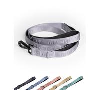 Fei and Eve Shock-Absorbing Dog Leash, Heavy Duty Leash with Padded Handle, No-Pull & Tangle-Free, for Small to Large Dogs, Twilight Gray, 4FT