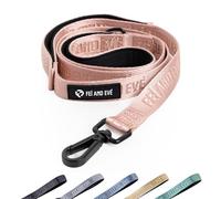 FEI & Eve FEI & Eve Classic Dog Leash - 6 ft, Double Padded Handles, 360° Swivel Hook, Heavy Duty 210D Nylon, No Pull Design with Traffic Control Handle for Dogs