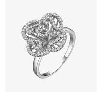 Fei Liu Cascade Silver & Cubic Zirconia Mini Fancy Ring CAS-925R-004-CZ00